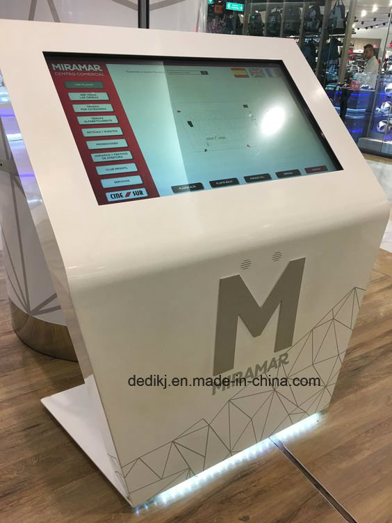 Dedi 55'' Stand Table Touch Screen LCD Kiosk Interactive Multimedia Kiosk with Touch Screen and PC