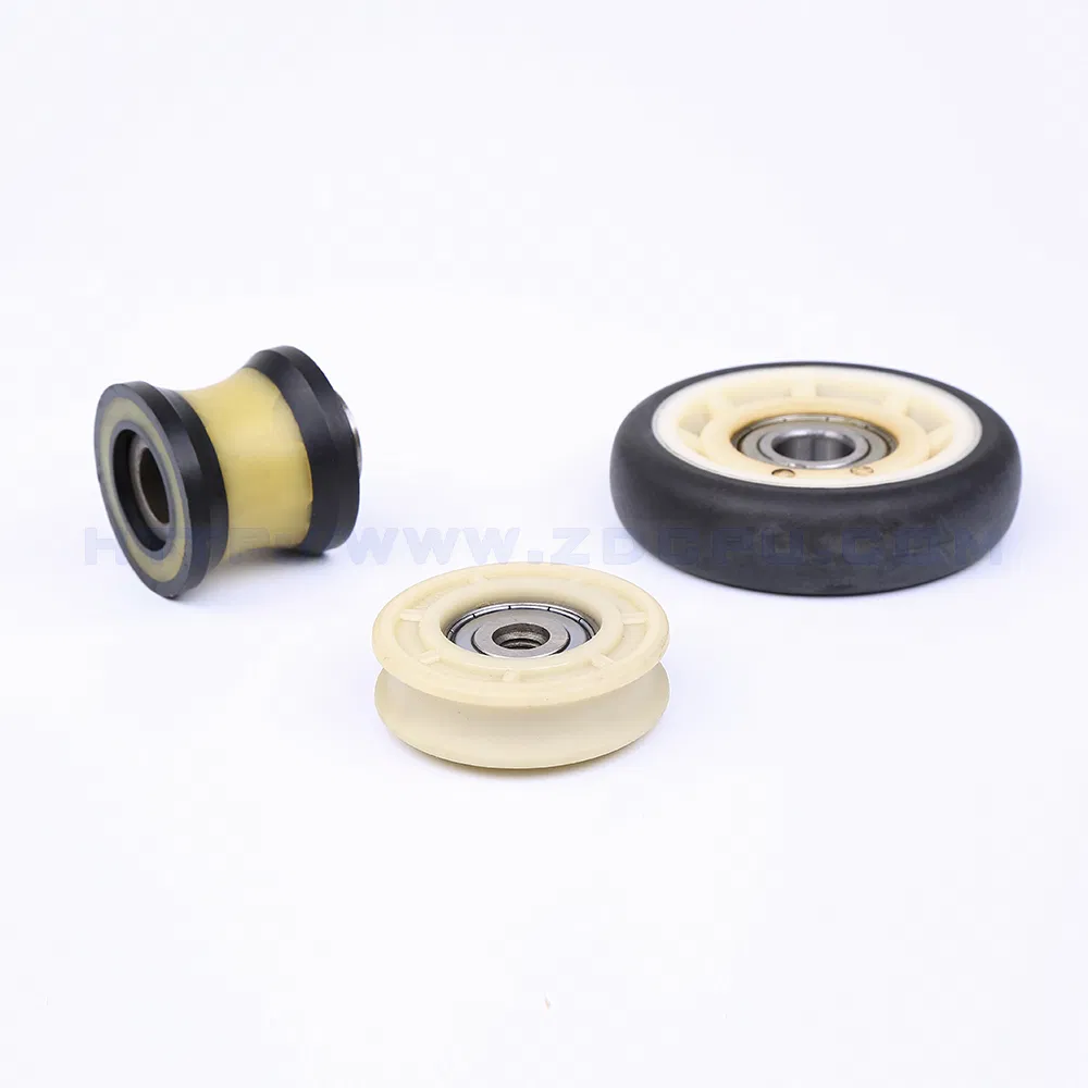 Durable Customized Black Plastic/ PU/PVC/ Rubber Casters / Wheel Manufacturer