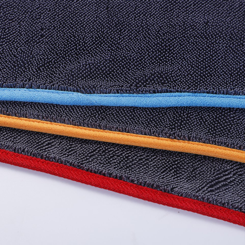 1200GSM 50X80cm Microfiber Cloth Twist Loop Car Wash Drying Towel
