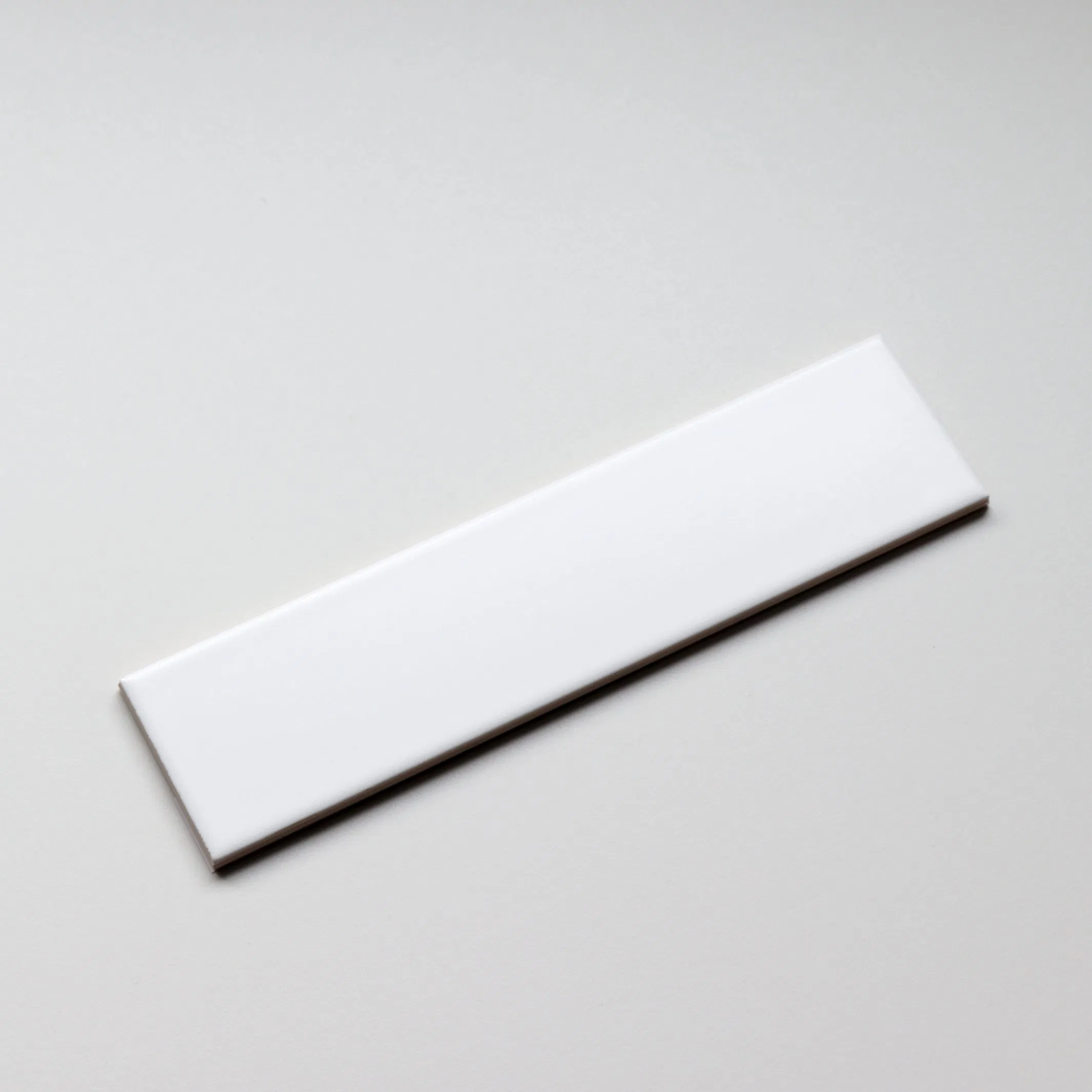 75X300mmwhite Beveled Wavy Glossy Matt Subway Tiles Interior Wall Tiles Living Room Bathroom Kitchen