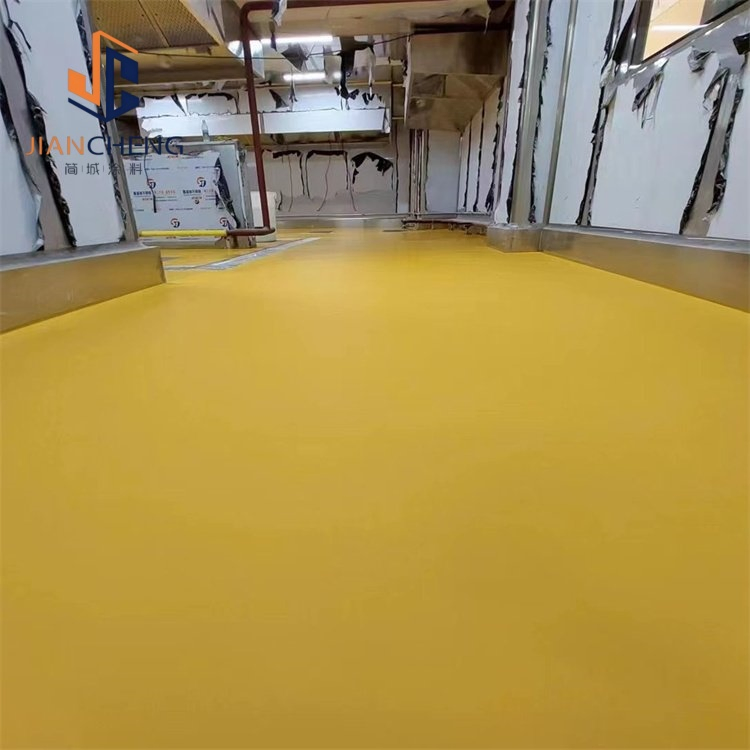 Water-Based Environmentally Four-Component High-Strength Polyurethane and Cementitious Based for Flooring in The Food Industry