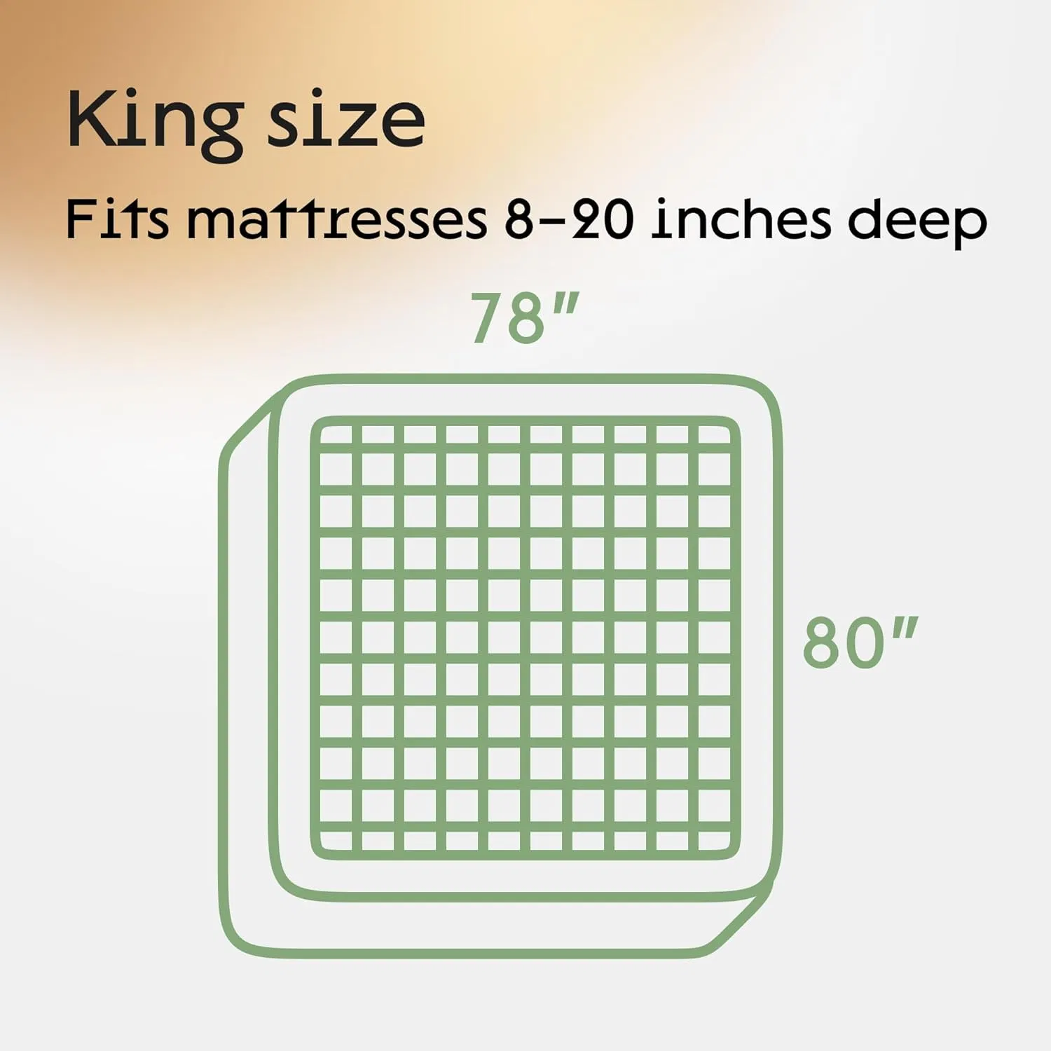 Eco-Friendly Bamboo Waterproof Mattress Protector for Adults