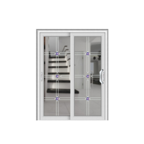 Bathroom Tempered Glass Door Aluminum Frame Glass Door