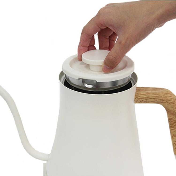 New Design Thermos Gooseneck Kettle Home Appliance Stainless Steel Gooseneck Electric Kettle Pour Over Tea Coffee