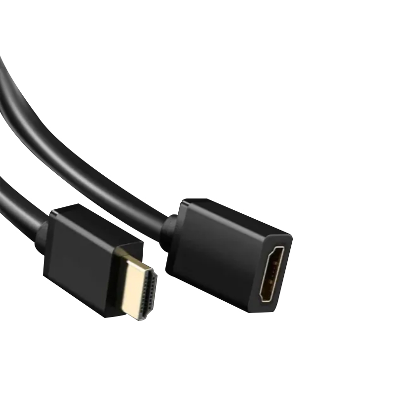 HD Male-Female 19 Pin Plug-Plug Extension Cable for 4K & HDTV