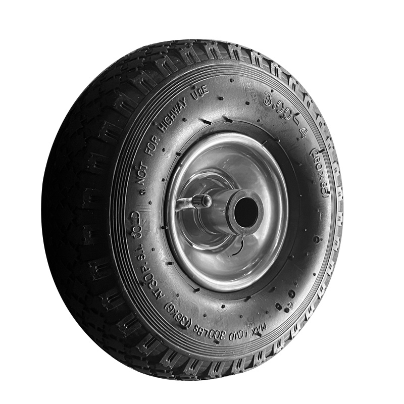 Pr1003 Premium Pneumatic Wheel 3.00-4 260X8 Inflatable Wheel Tire