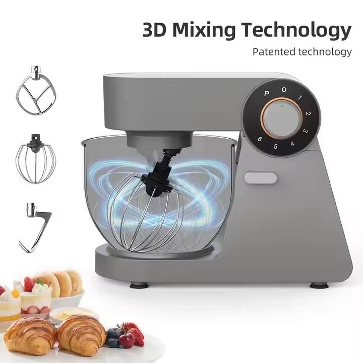 4L Household Kitchen Dough Mixer Multi Function Electric Stand Food Mixers