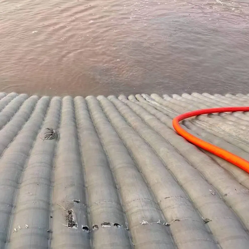 Reduced Maintenance Geotextile Woven Coastal Defense Concrete Mattress for Shoreline Armor