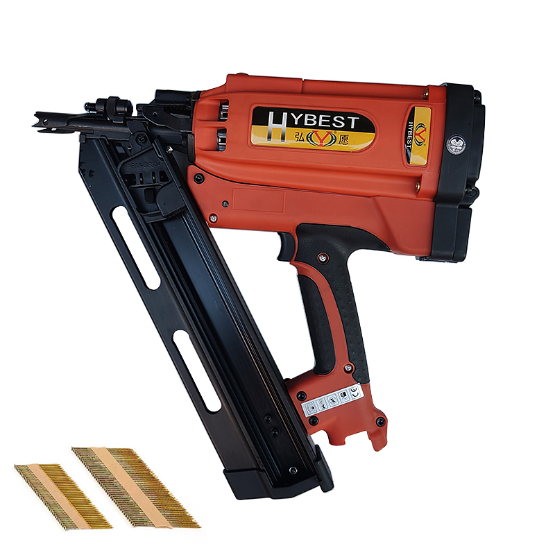 Аккумуляторный гвоздезабивной пистолет для каркаса