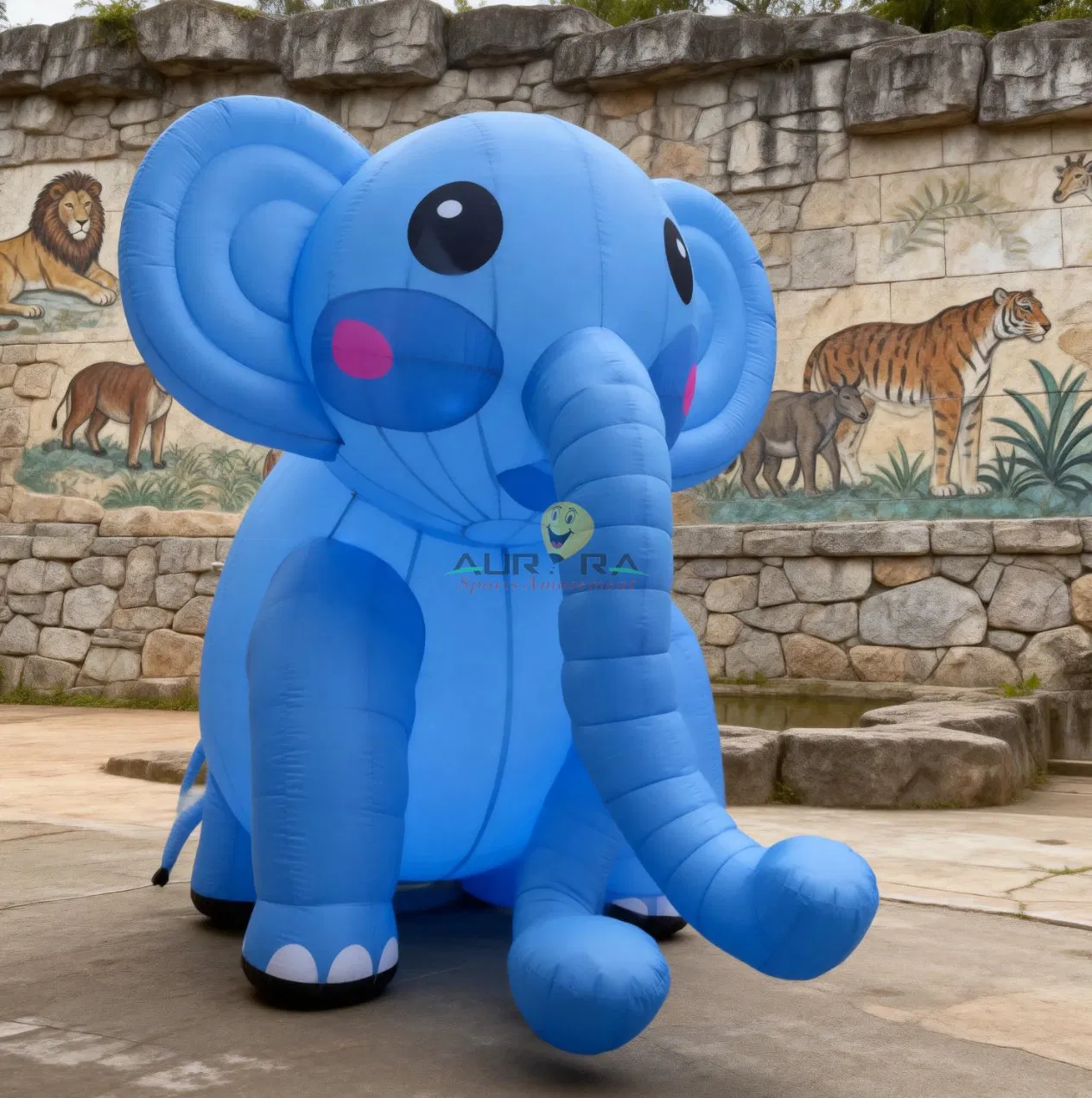 Inflatable Balloon Baby Model with Baby Soother for Advertising Decoration