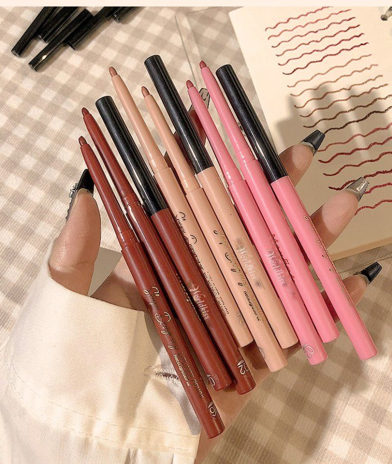 18 Colors Long Lasting Waterproof Smooth Matte Lip Liner Pencil Set