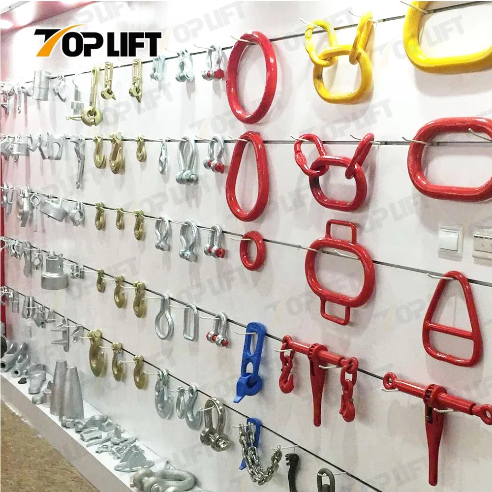 Rigging Hardware G-2130 Forged Alloy Steel HDG Bolt Type Bow Shackle