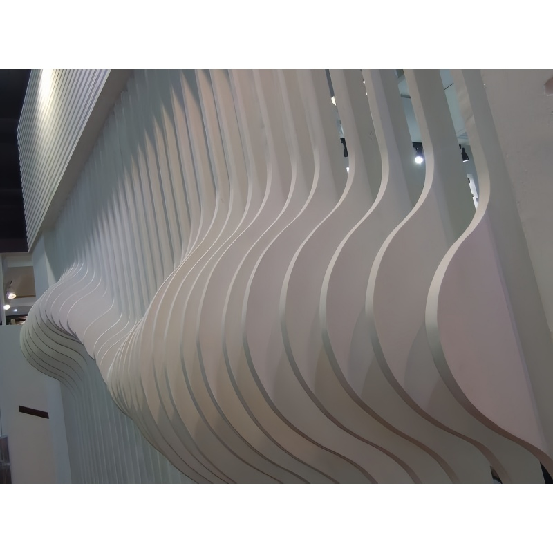 Interior Decoration Aluminium Curved Ceiling Panel Suspended Ceiling Panels for Indoor Outdoor