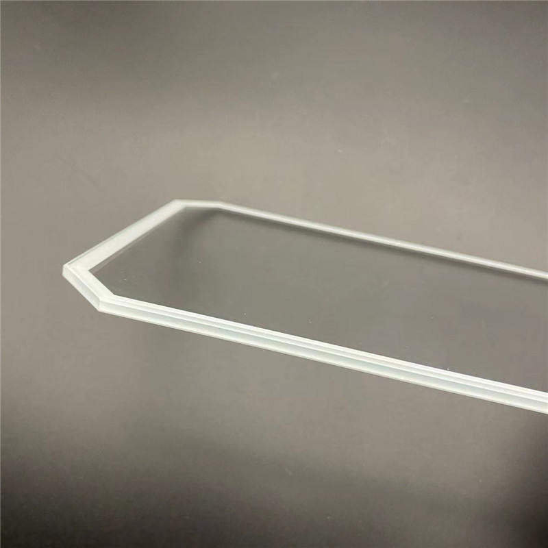 Vidrio Templado Ultra White Toughened Glass with Serigraphy for Street Light Ik08
