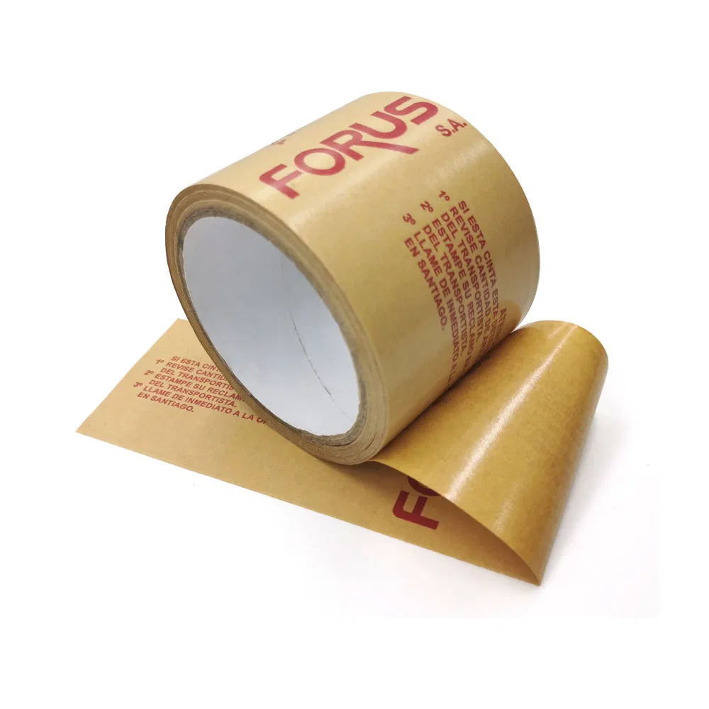Self Adhesive Custom Printed Kraft Paper Sealing Tape with Logo