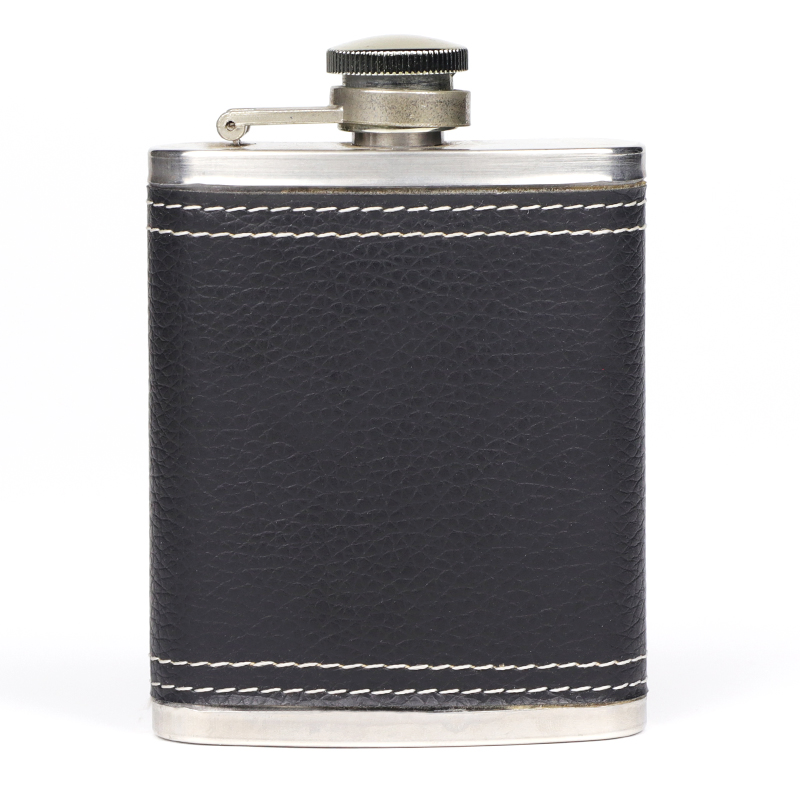 Custom Engraved Printing Logo Souvenir Stainless Steel Whiskey Wine Hip Flask