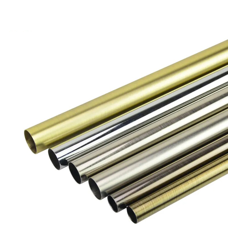 Curtain Rods for Window Splicing Curtain Rods, Single Window Curtain Rod Set with Brackets, Decorative Blackout Metal Curtain Rods/ Curtain Pole