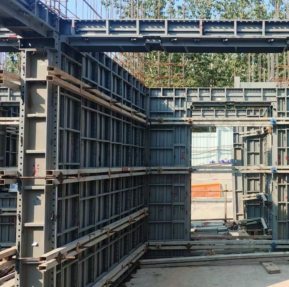 High Strength Alloy Steel Frame Formwork for Concrete Construction Projects Steel Shutters for Concrete