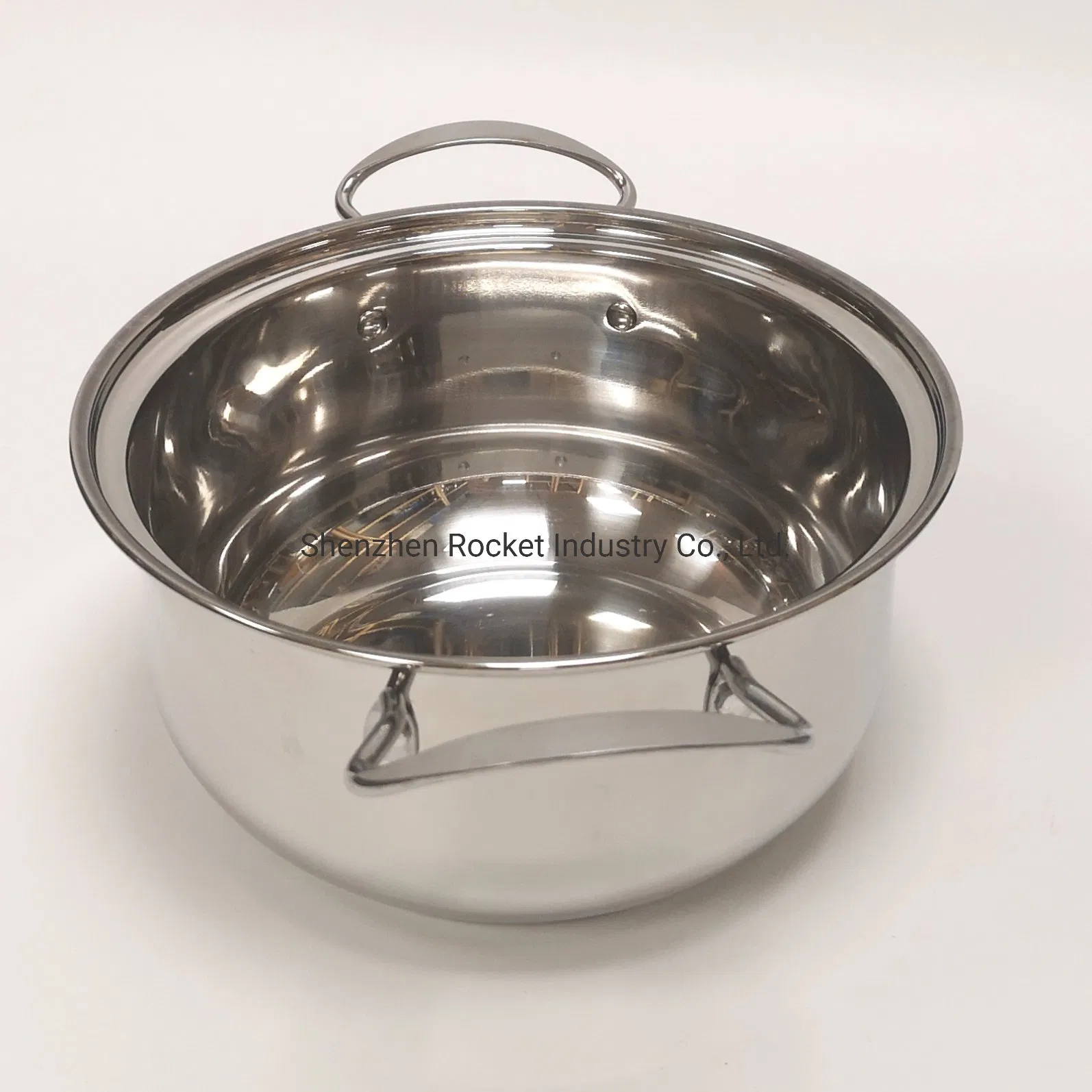 Wholesale Stock Pot Set Stainless Steel Casserole Hotpots Cooking Pots