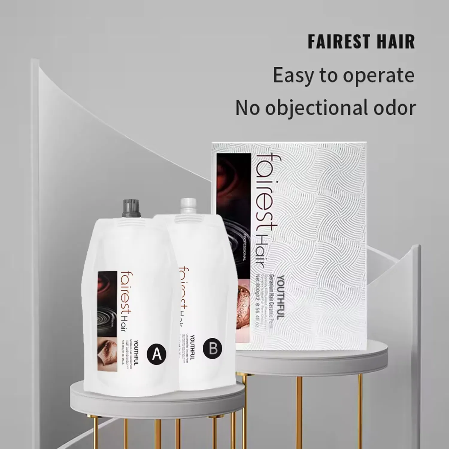 Professional Salon Styling Use Hair Rebonding Cream Perm Lotion Keratin Straightening Cream
