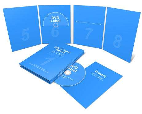 Дубликация DVD в гейтфолд упаковке