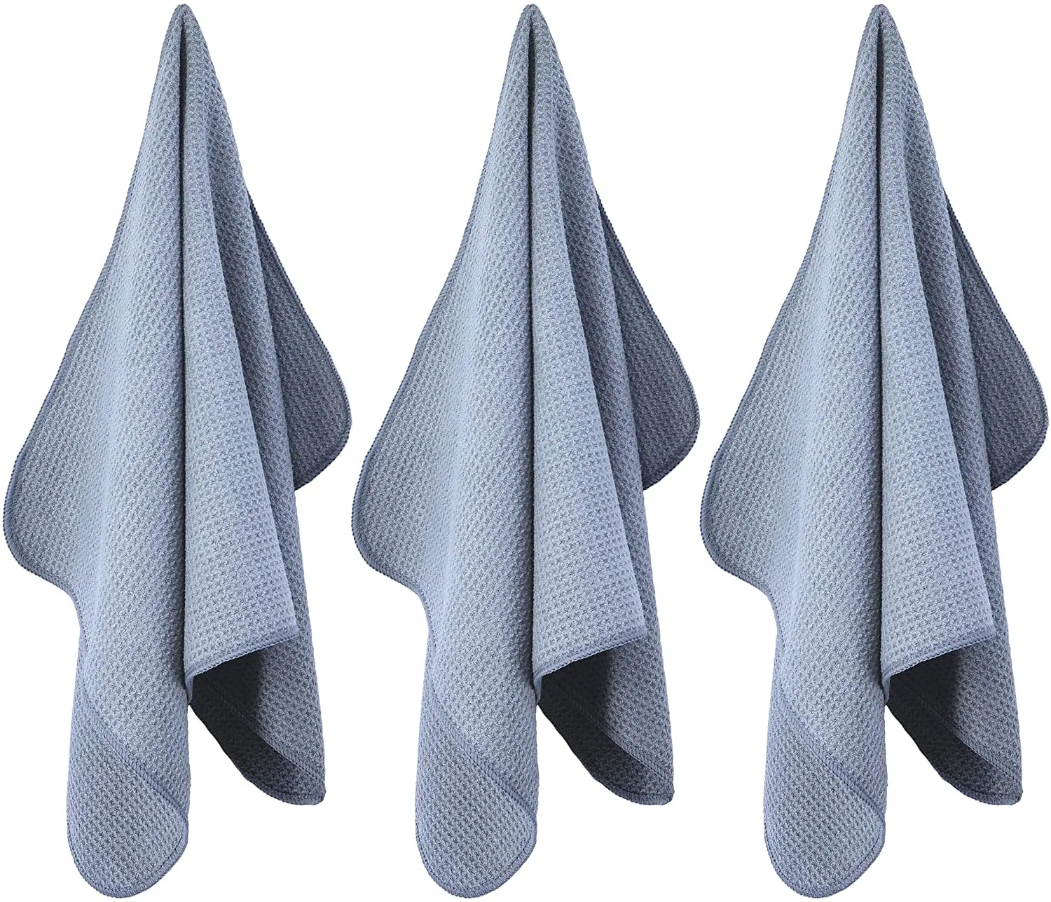 Polyester Waffle Weave Soft and Absorbent Dish Towels