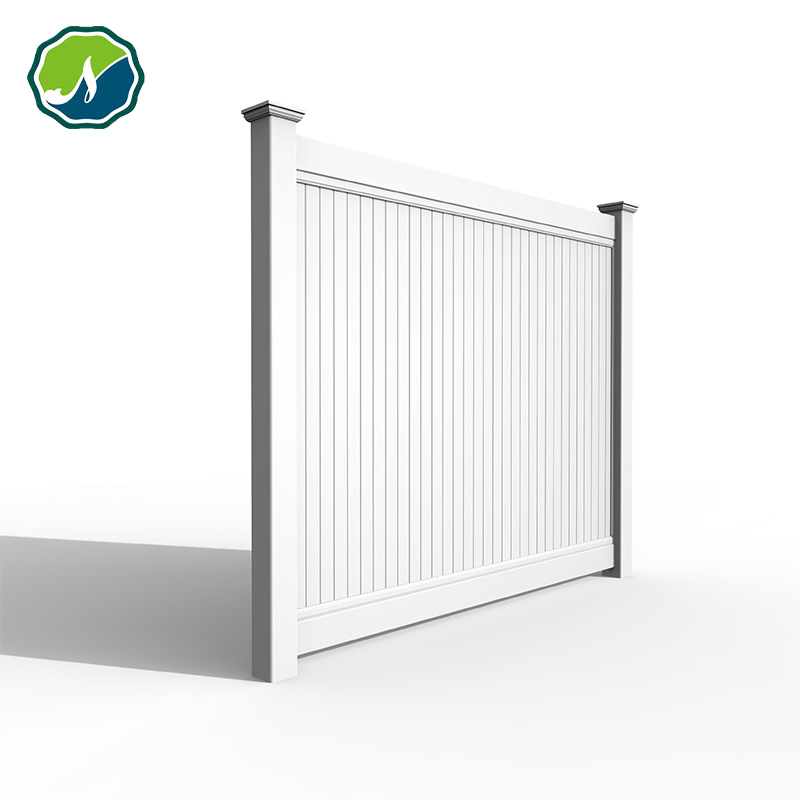 Vinyl Plastic Privacy Fencing for Garden