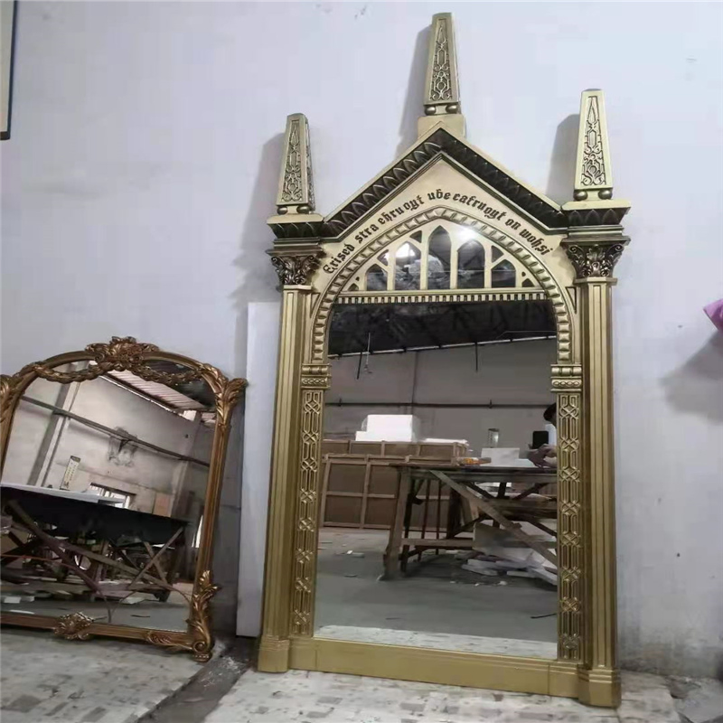 Abstract Fancy Wholesale Decor Window Edge Glass Wall Mirror Decorative Mirrors