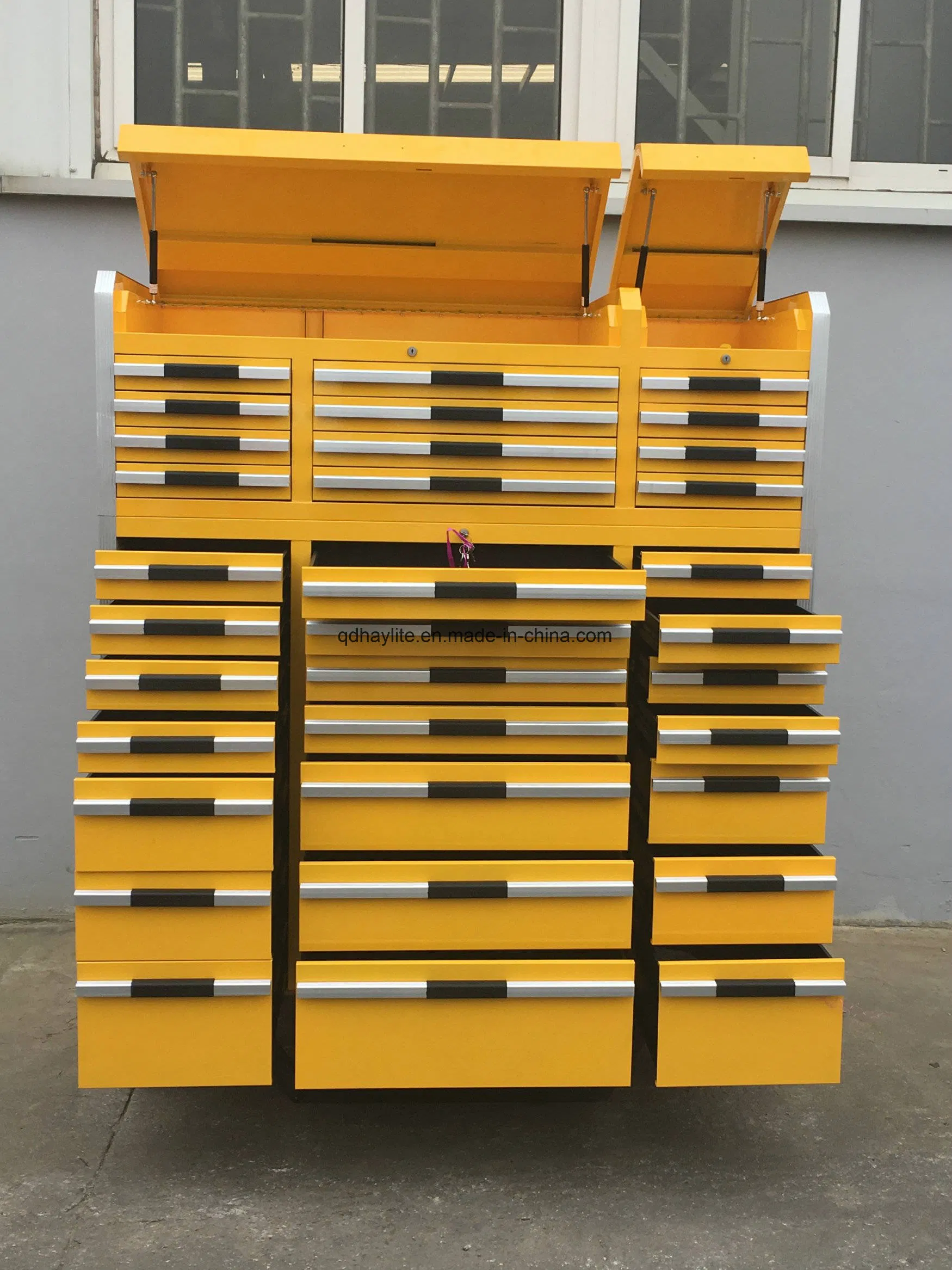 33 Drawers Tool Cabinets Powder Coated with Wheels