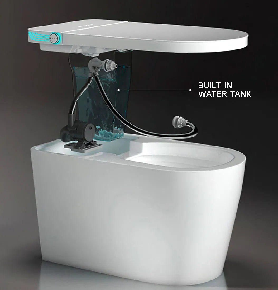 Luxury Automatic Toilet with Touchless Flush and Heated Seat