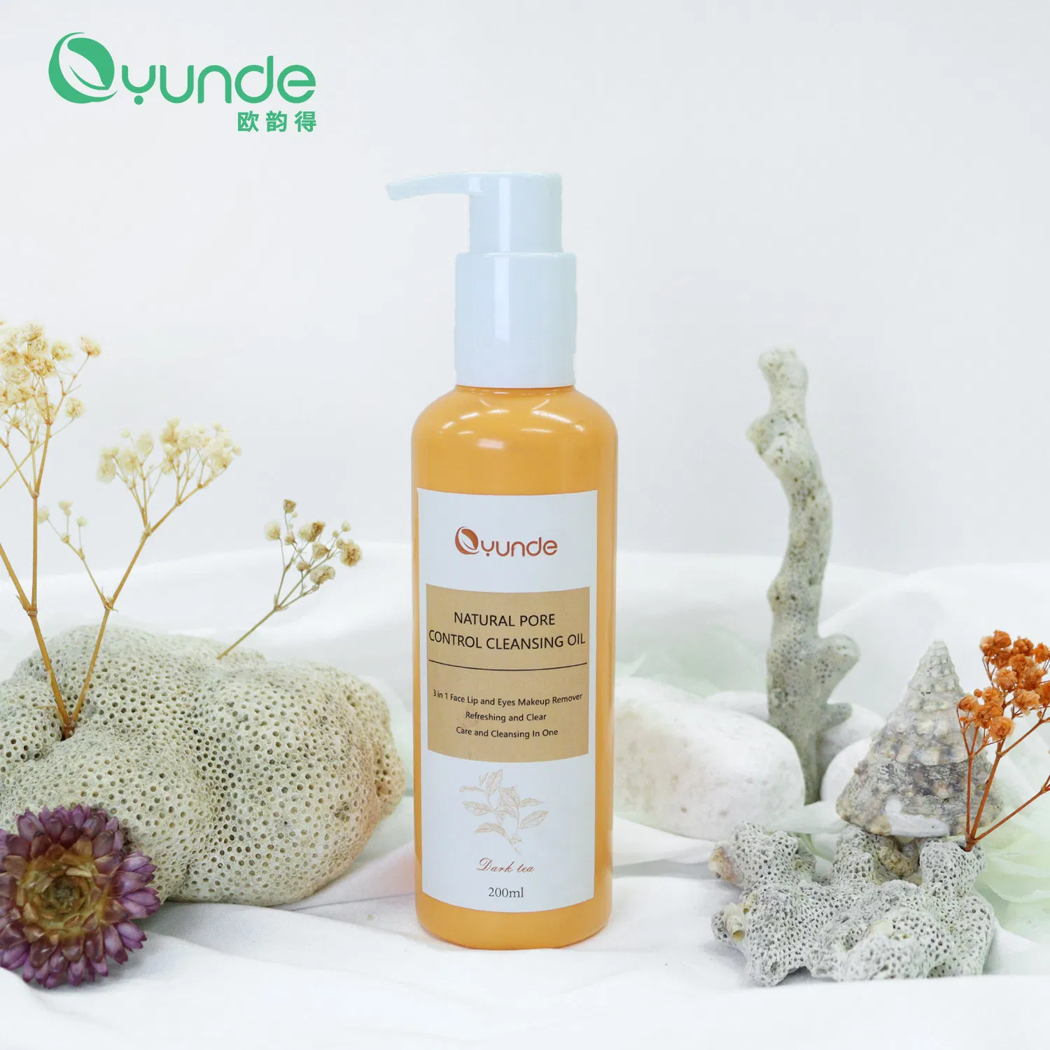 Private Label 3-in-1 Manufacturer Natural Pore Control Cleansing Oil