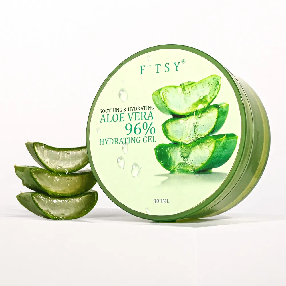 Private Label Moisturizing Soothing Pure Aloe Vera Hydrating Gel After Sun Non-Sticky