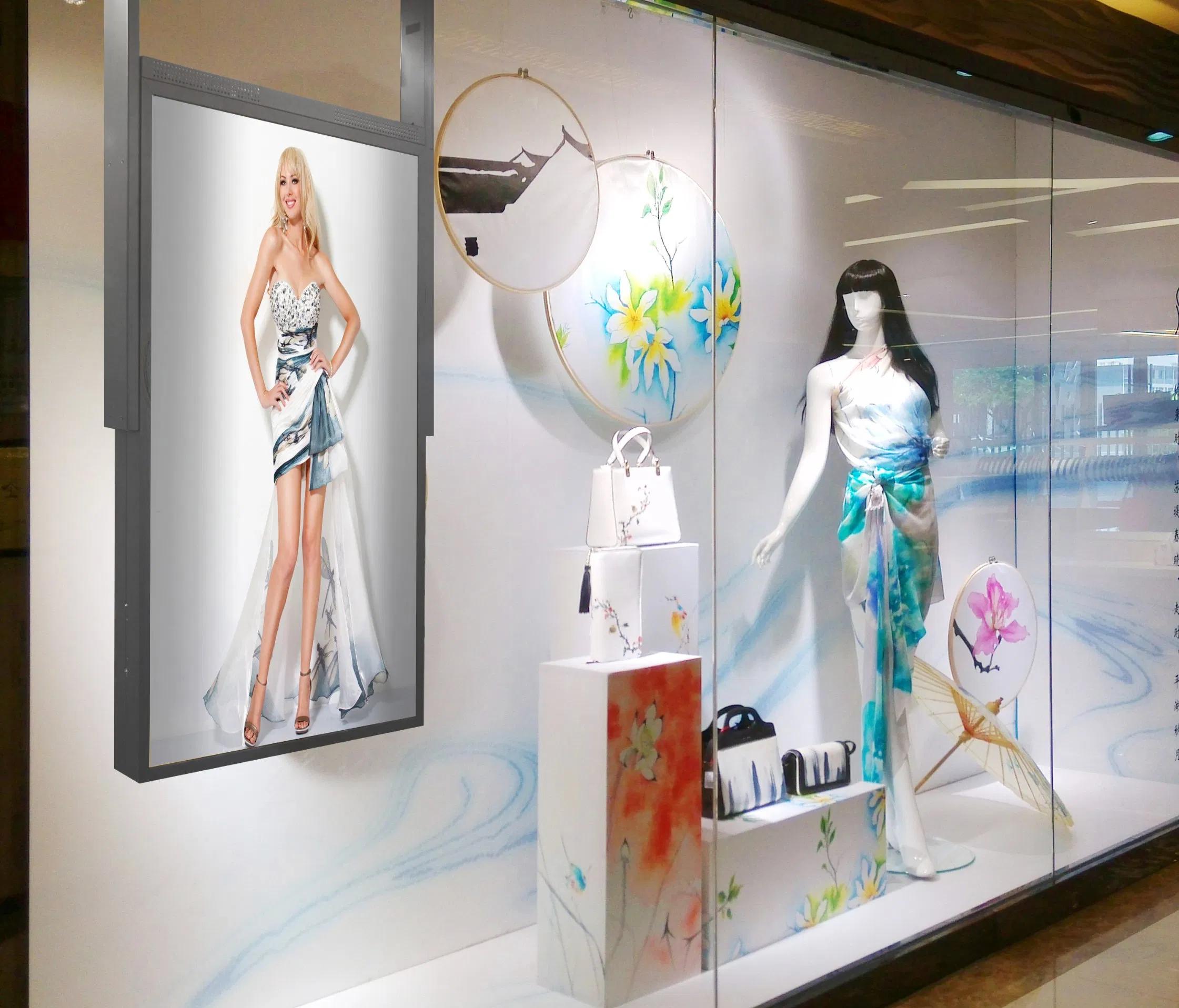 49 Inch Indoor Display for Window Advertising Digital Signage Display