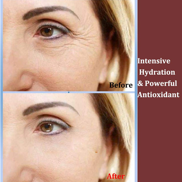 Wholesale Crystal Collagen Gold Powder Eye Mask for Reduce Dark Circles