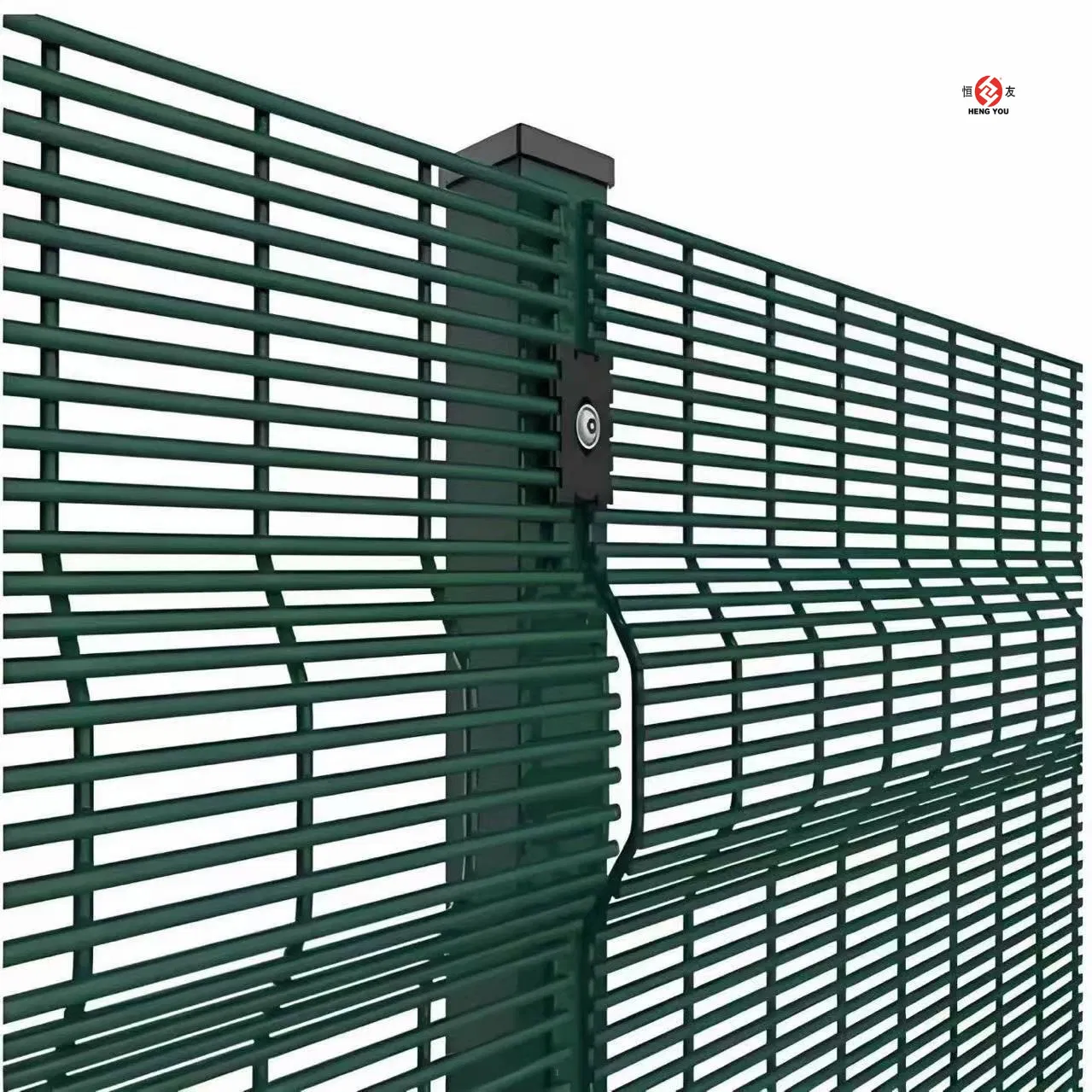 Clear View /Metal Welded /Fence Panels Square Steel Anti Climbing 358 Fence Outdoor High Security Fences Mesh Wire Fencing