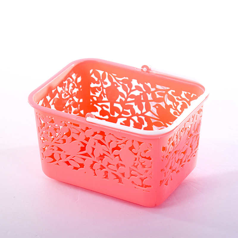 A77 Best Price Plastic Shopping Small Baskets Mini Baskets with Handles