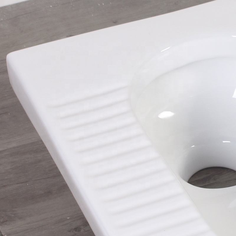 Sanitary Ware Squat Pan Bathroom Toilet Bowl Public Toilet Ceramic Squat Pan