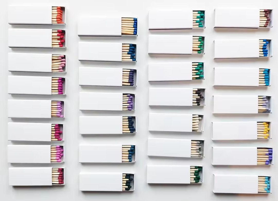 Eco-Friendly Art Paper Matchbox Custom Branding Options