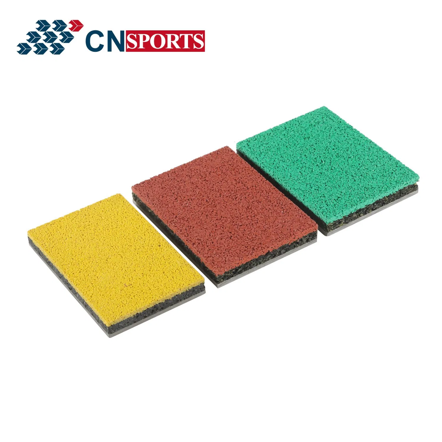 EPDM Granules Soft Surface Floor Tiles/Rubber Flooring for Outdoor Sports Court