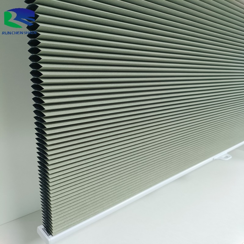 Cordless Light Filtering Cellular Shade Pleated Honeycombs Shade for Office