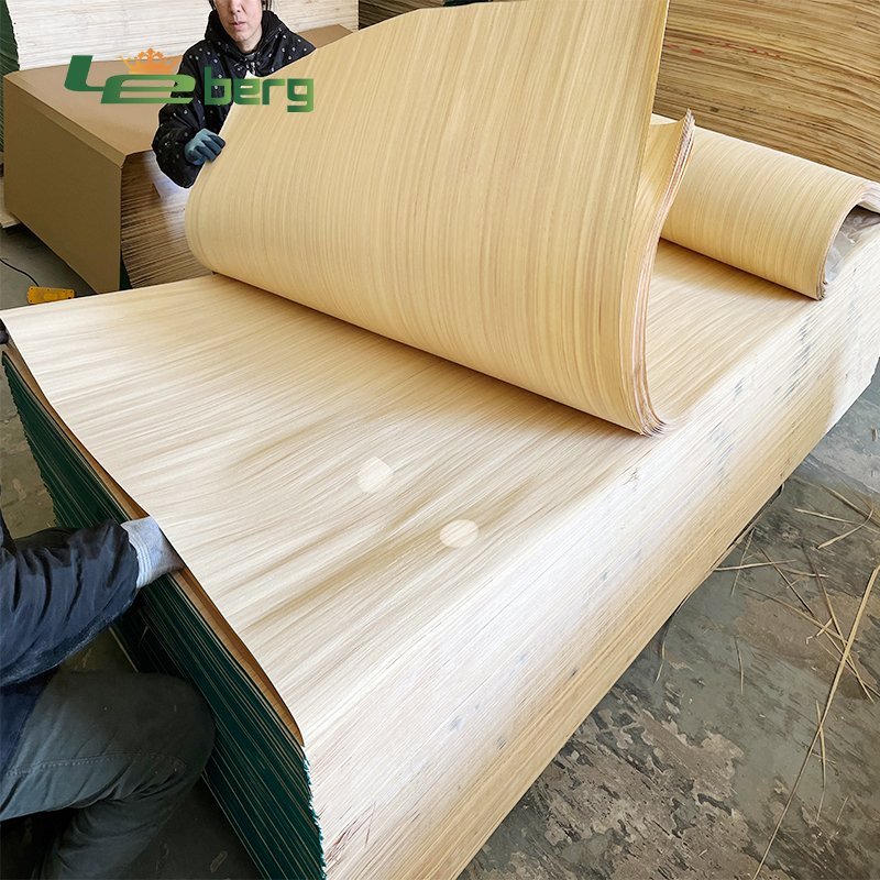 Poplar Decorative Wood Veneer, Engineered Poplar Veneers for Plywood Core Usage