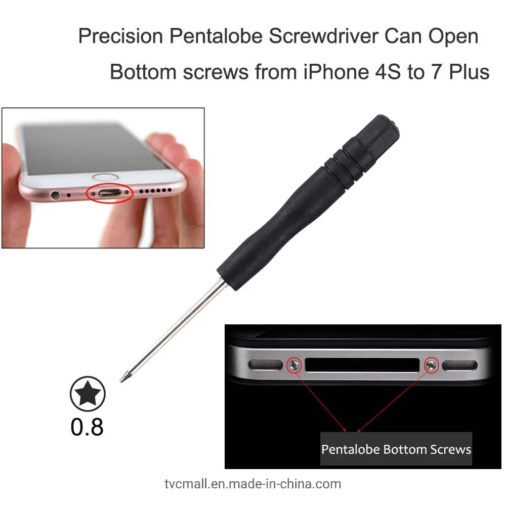 Best 9-in-1 Screwdriver Crowbars Disassemble Repair Opening Tool Kit for Cell Phone