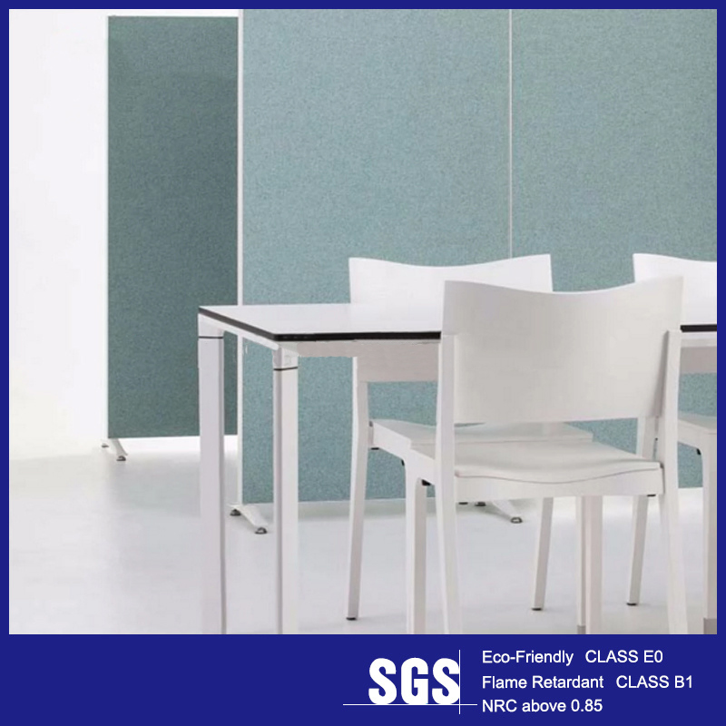 Decorative Movable Soundproof Wall Board Polyester Acoustic Panels Office Furniture Partition