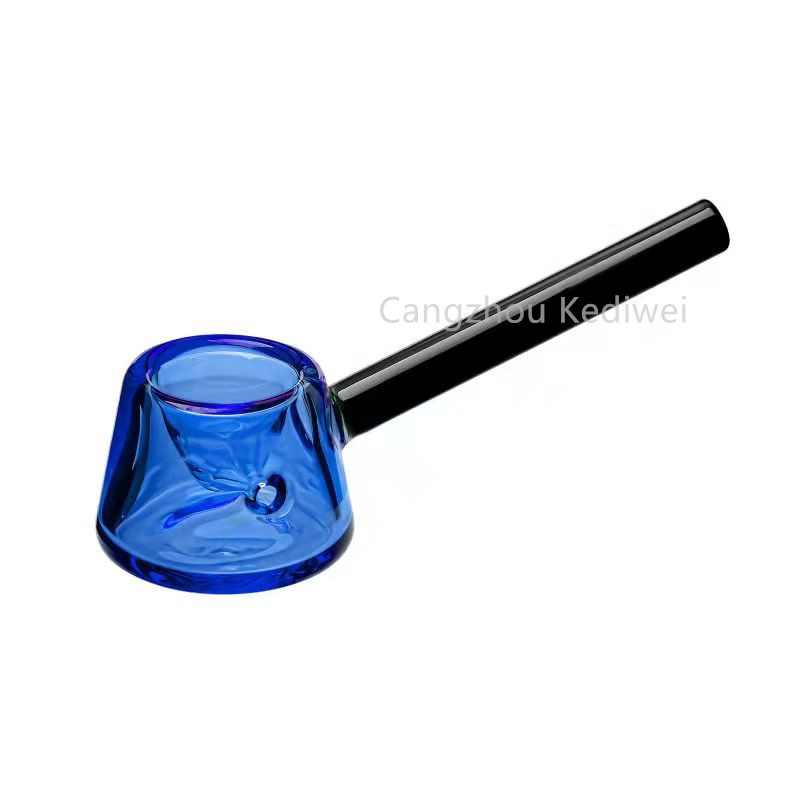 Factory Wholesale Multi Color Glass Hand Pipe Dry Smoking Pipe