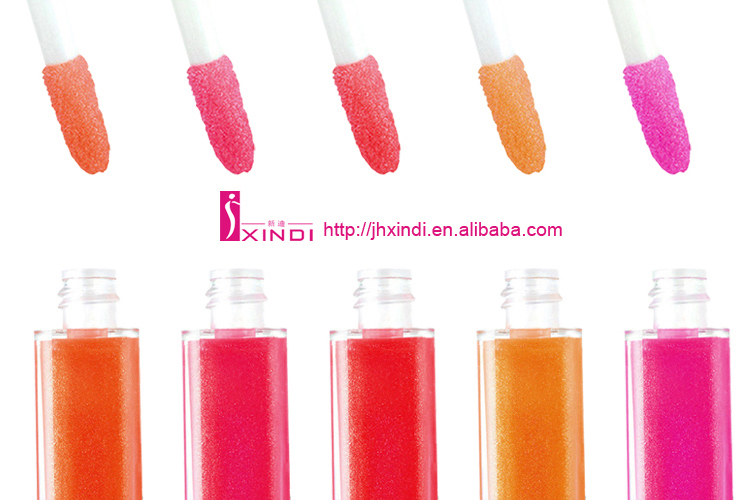 OEM Brand Quality Waterproof Lipgloss with Square Cap & Tube