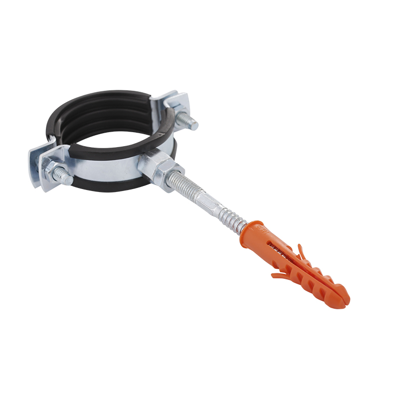 Хомут EPDM резиновый для труб, усиленный, с гвоздем