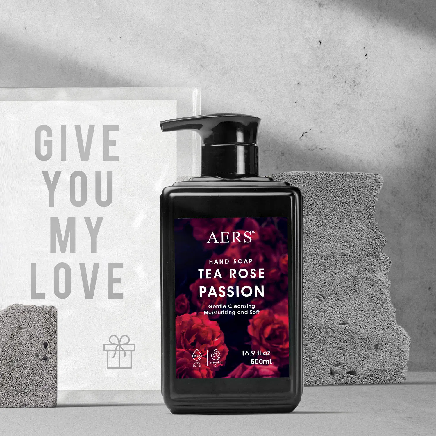 Organic Natural Liquid Christmas Shea Butter Hand Soap