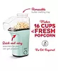 Electric Popcorn Popper, Hot Air Popcorn Maker, Butter Melting Tray, Large Capacity, Healthy Snack