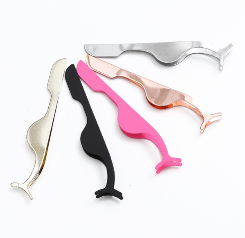 Tweezer Customized Logo OEM Private Label Volume Lash Applicator Strip Eyelashes Extension Tweezer