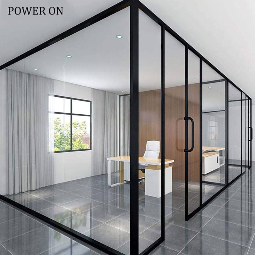 2/3/4/5mm Smart Switchable Electric Privacy Pdlc Film Glass for Windows, Doors and Partitions